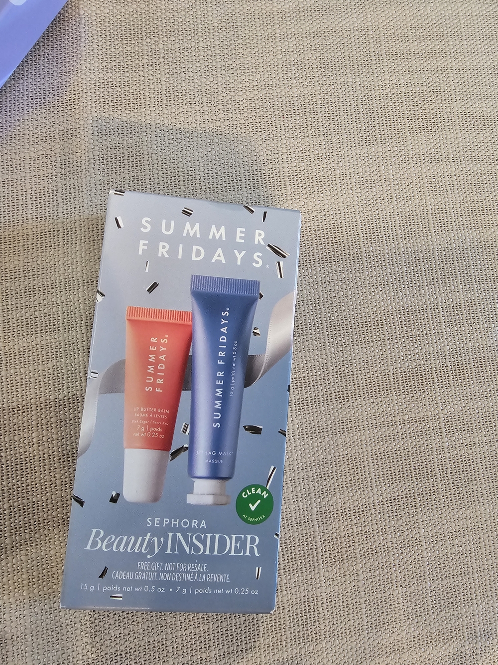 Summer Fridays Skincare Duo in Coral & Blue Tubes